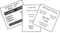 labels