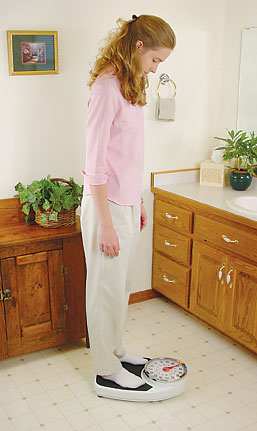 Detecto Floor Scale Weigh the entire family!