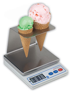 Ice cream cone portion control