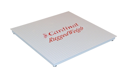 5x5 10K ruggedweigh floor scale