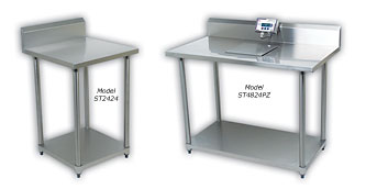 Stainless Prep Tables