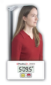 Detecto DHRWM Wall Mount Digital Height Rod